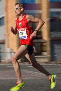 sportif de la course a pied