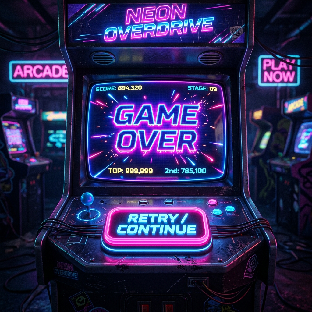 Game Over Retry