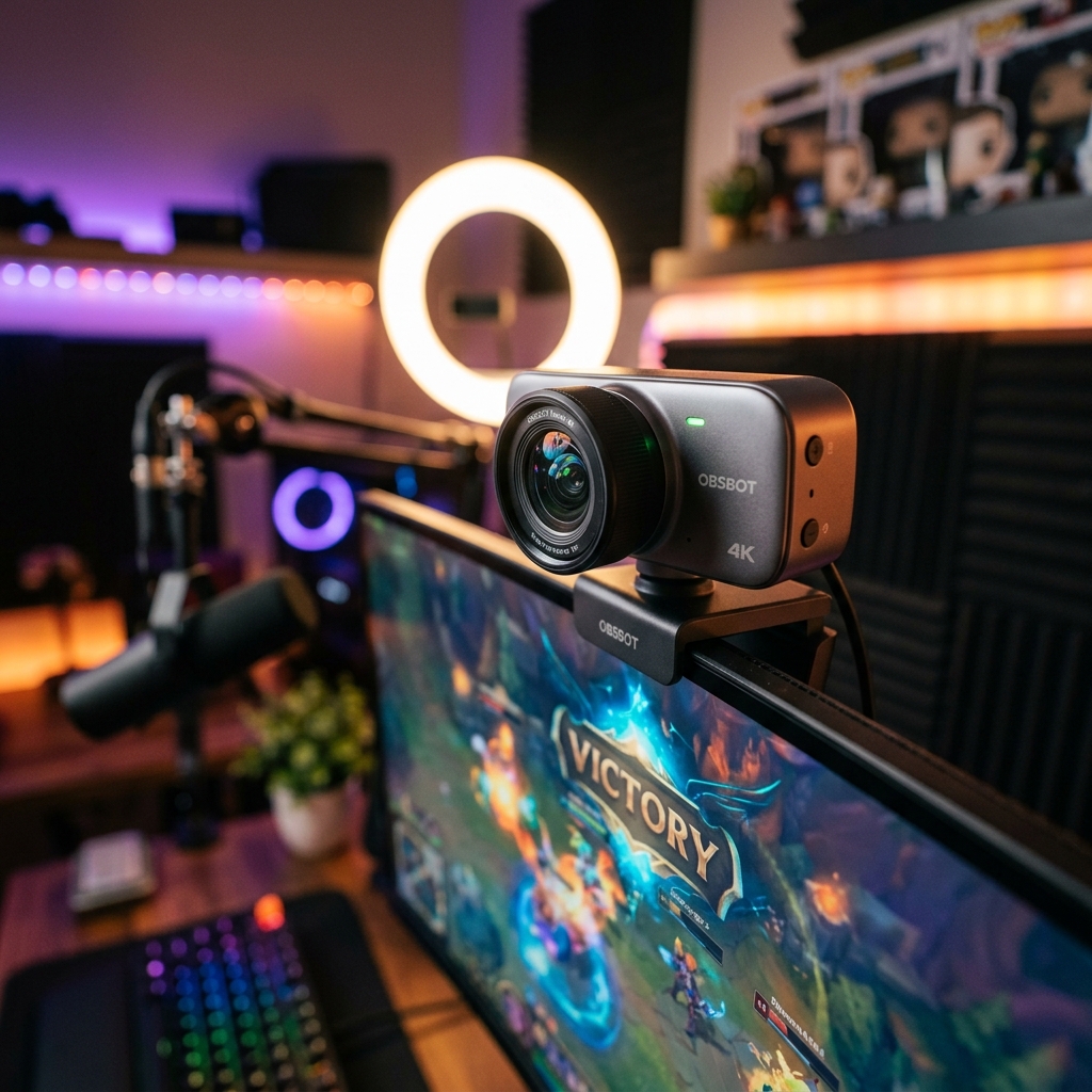 Meilleures webcams pour streamers 2026 : comparatif 1080p à 4K/60fps