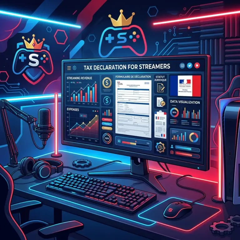 Gagner de l’argent en jouant (Partie 4) : Guide fiscal et statuts juridiques pour streamers et pro-gamers