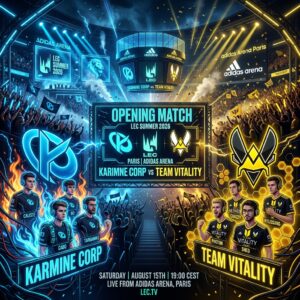 LEC Summer Split 2026 : Le classico KC vs Vitality pour lancer la saison à Paris