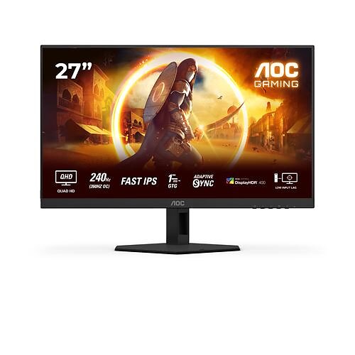 AOC Q27G4ZR Fast IPS 240Hz QHD moniteur gaming