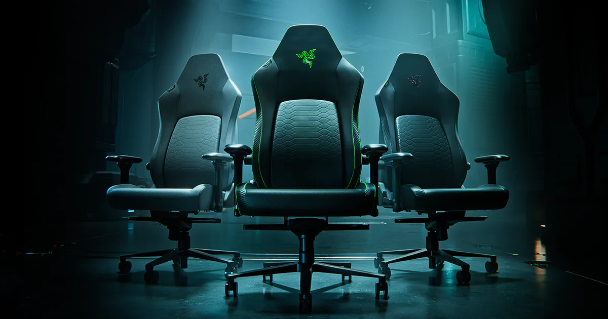 Razer Iskur V2 NewGen chaise gaming lombaire adaptatif