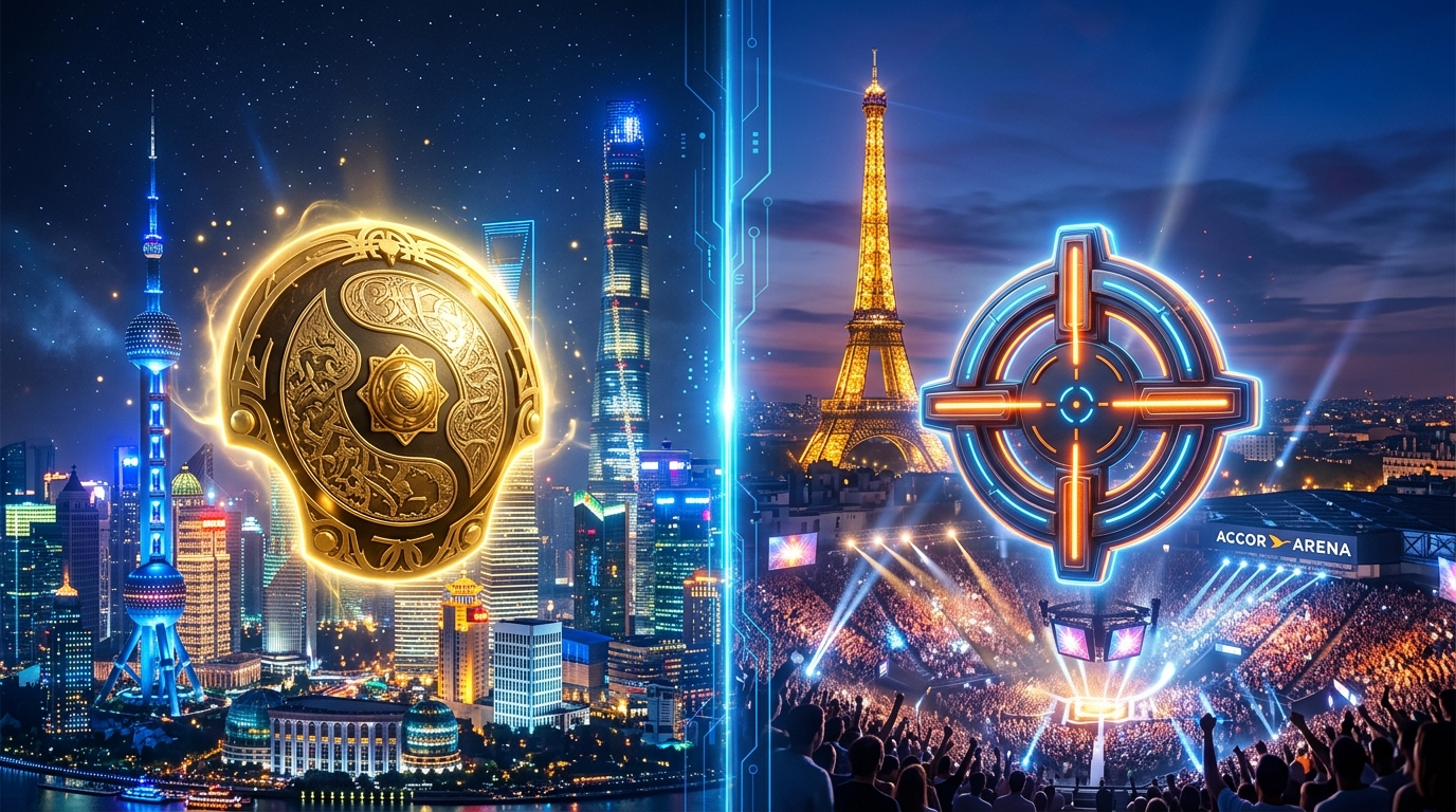 Week-end Esport historique TI15 Esports World Cup