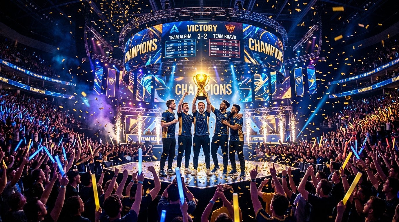 Victoire de Team Vitality et Team Falcons lors du weekend esport