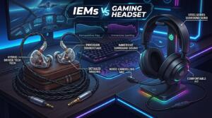 Pourquoi les pro-gamers abandonnent les casques gaming pour des IEMs (In-Ear Monitors)