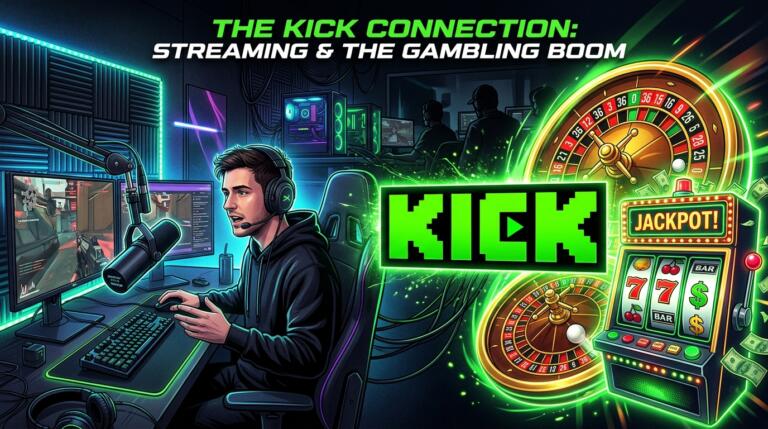 Kick V2 streaming monetisation et gambling