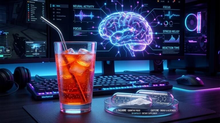 Caféine, Nootropics et boosters de concentration : Ce que la science dit des suppléments de pro-gamer