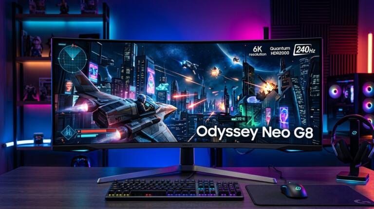 Test Samsung Odyssey G8 : Mon Avis de Gamer et Travailleur sur PC