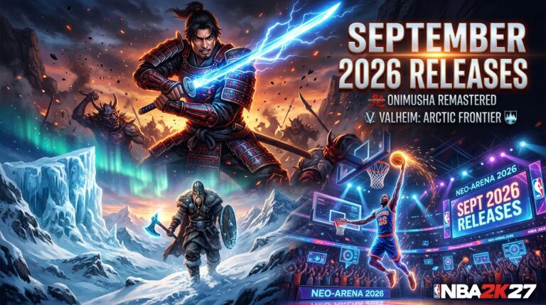 Sorties Jeux Video Septembre 2026