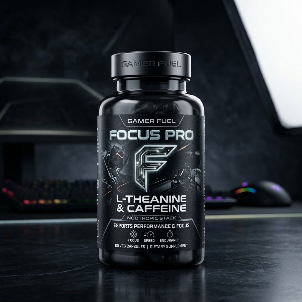 L-Théanine + Caféine Anhydre 200mg
