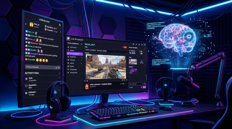 Monetisation Twitch IA
