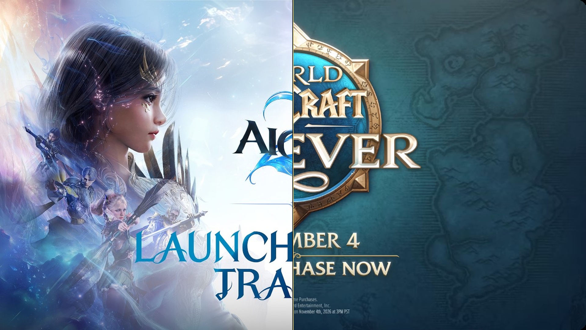 Aion 2 vs World of Warcraft Forever duel MMORPG officiel split