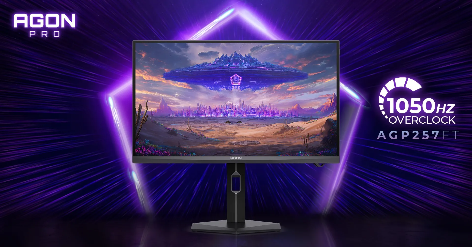 Écran gaming AOC AGON PRO 1000 Hz