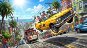 Crazy Taxi World Tour : Les modes multijoueurs se dévoilent en gameplay (Pickup Race, Cops & Cabbies et sortie Switch 2)