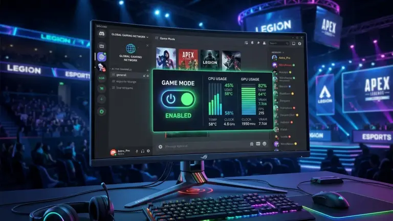 Discord Mode Jeu