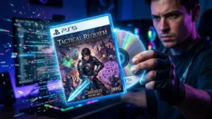 Disque physique PlayStation et boîtier Blu-ray face au projet tout-dématérialisé de Sony selon Nippon Ichi Software