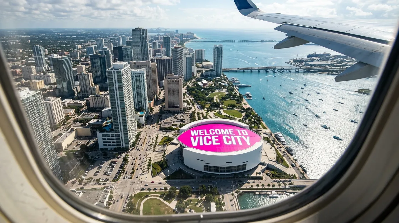 GTA 6 Kaseya Center Vice City