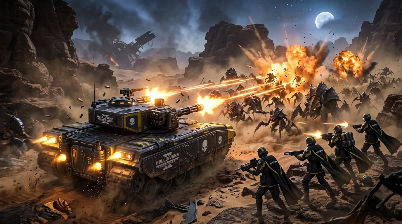 Char TD-110 Maelstrom Helldivers 2