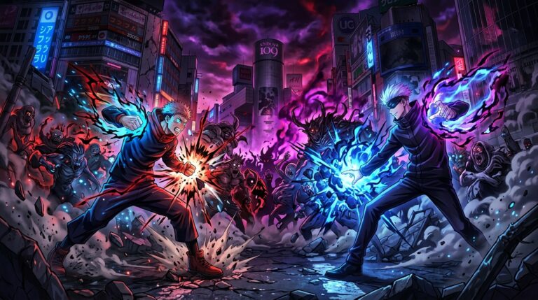 Jujutsu Kaisen Rumble Survivaton : Le jeu des créateurs de Vampire Survivors reporté à 2027 avec un 2nd trailer