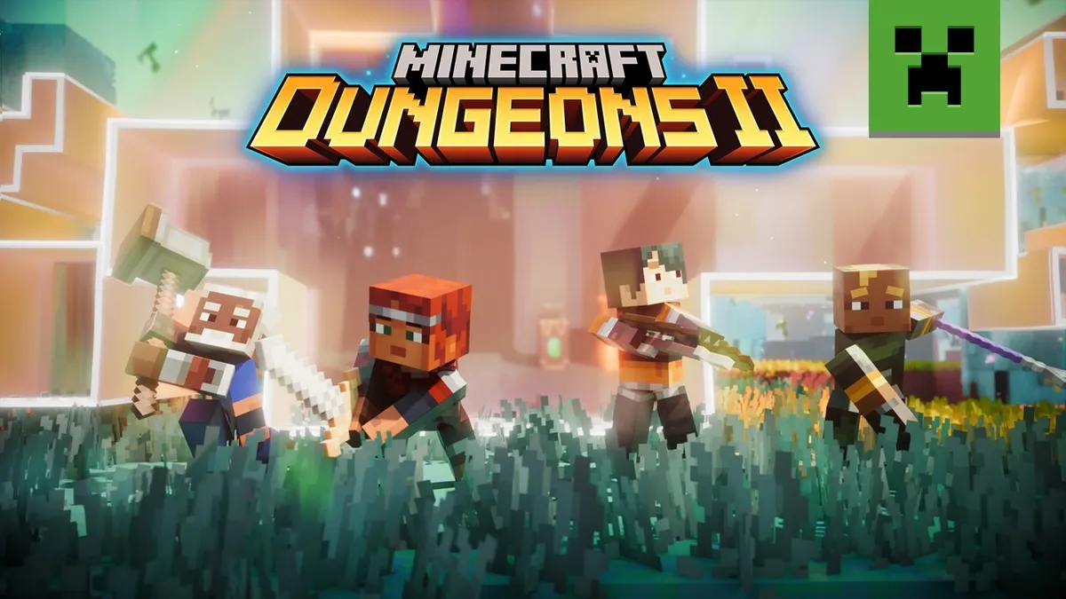 Minecraft Dungeons II gameplay combat