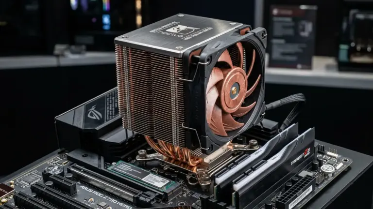 Dissipateur prototype Noctua technologie micro-canaux