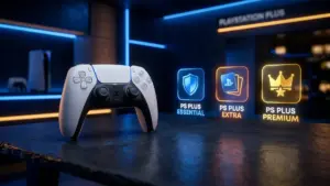 Surclassement gratuit PlayStation Plus et manette PS5 DualSense