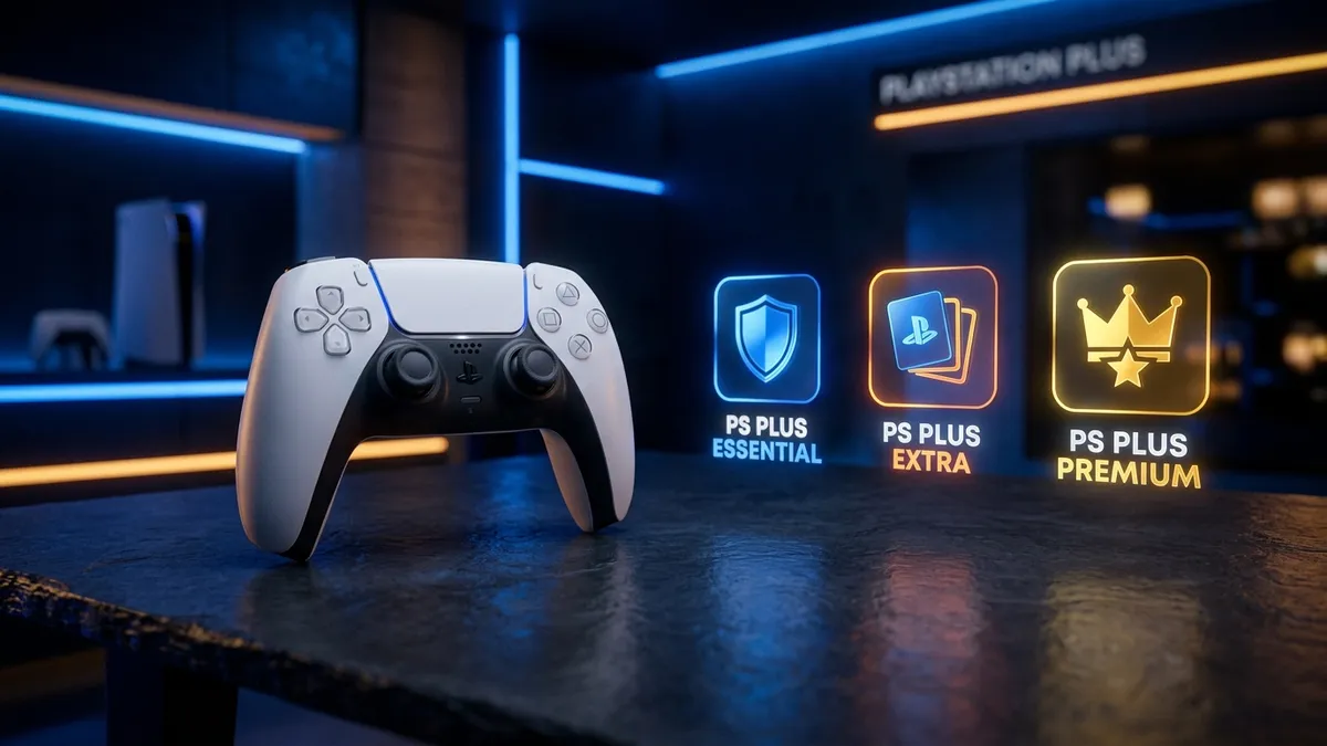 Surclassement gratuit PlayStation Plus et manette PS5 DualSense