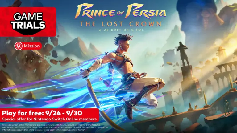 Prince of Persia The Lost Crown sur Nintendo Switch