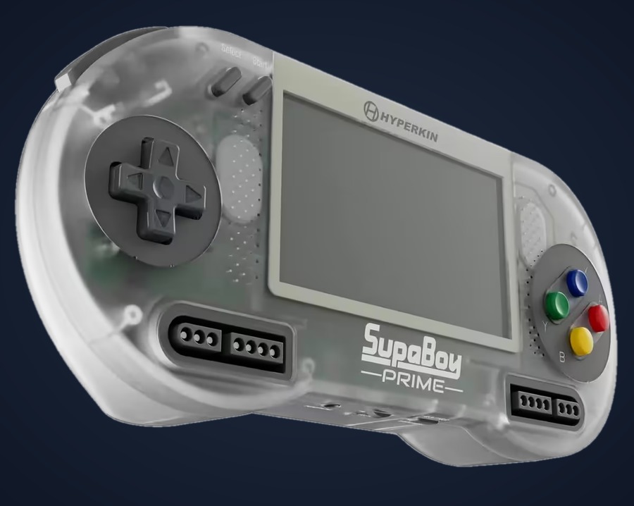 Console portable Hyperkin SupaBoy Prime translucide Super Nintendo