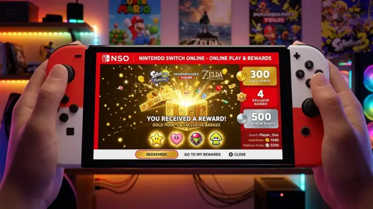 Nintendo Switch Online : le système secret d’Event Gifts fuite avec des cadeaux directement en jeu