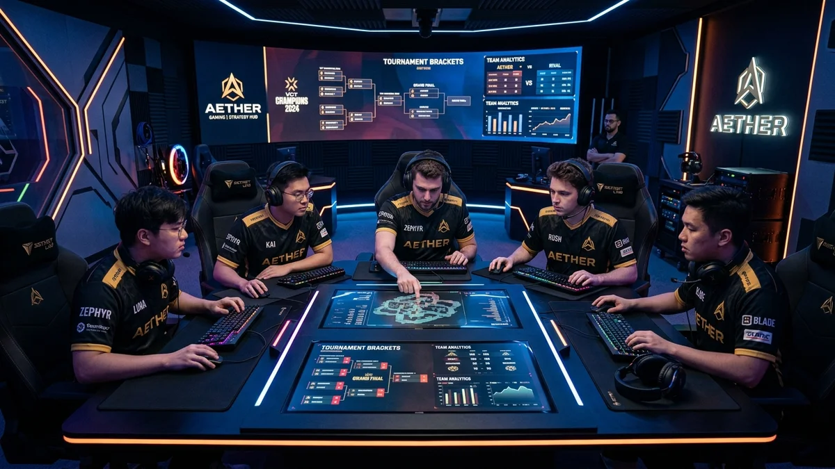 Créer équipe esport