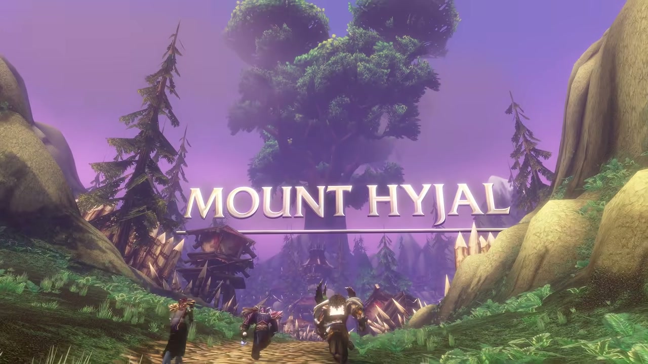 Le Mont Hyjal ouvert à l'exploration dans World of Warcraft Forever