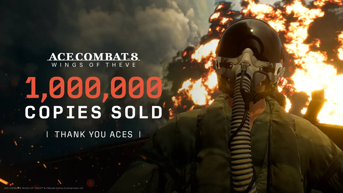 Ace Combat 8 un million de ventes