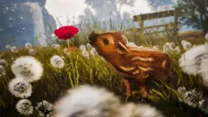 Boris le petit marcassin explore la forêt dans Adorable Adventures bientôt en boîte sur Nintendo Switch 2
