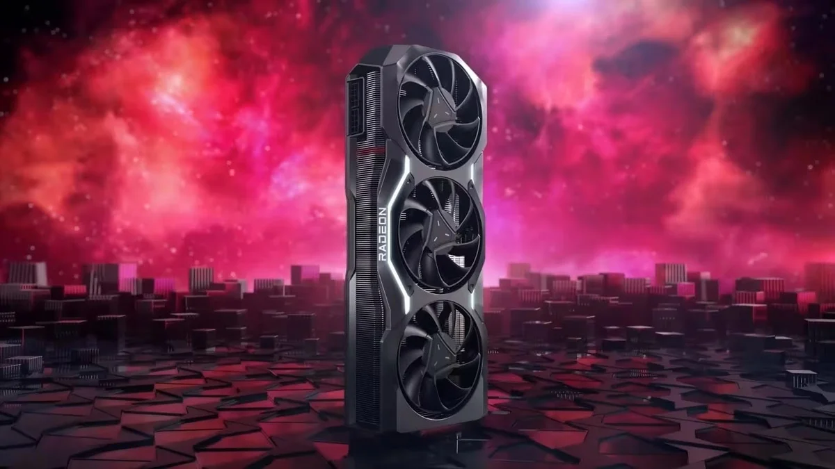 Carte graphique AMD Radeon RX 9000 RDNA 4 illustrant la hausse des prix des GPU et de la mémoire GDDR6 en novembre
