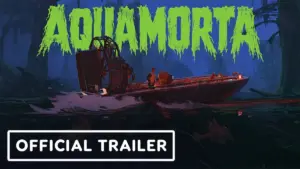 Aquamorta jeu horreur aéroglisseur sang humain