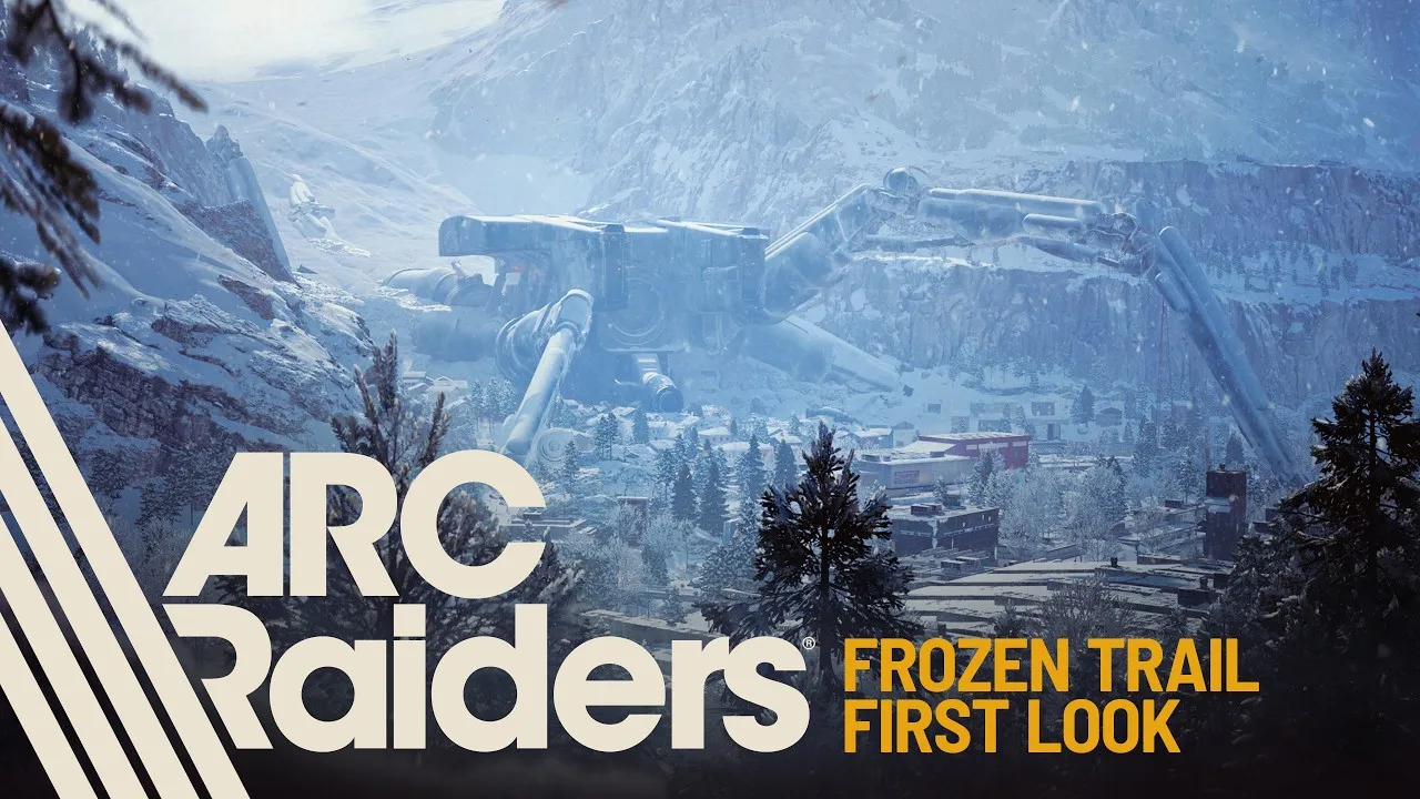 ARC Raiders gameplay sur la carte enneigée Pendola Pass