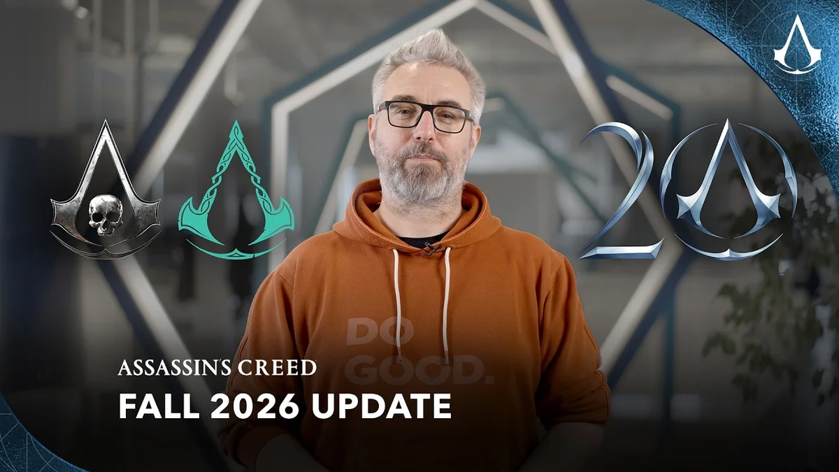 Jean Guesdon présente le bilan Assassin's Creed Fall 2026 Update et le 20e anniversaire de la franchise en 2027