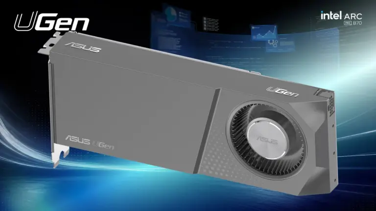 1 799 € chez les revendeurs européens au lieu des 949 $ d&rsquo;Intel : le premier GPU Intel Arc d&rsquo;ASUS affiche un tarif vertigineux