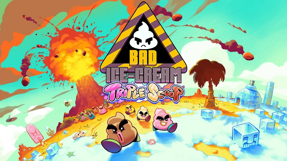 Bad Ice Cream Triple Scoop Nitrome Nintendo Switch Steam