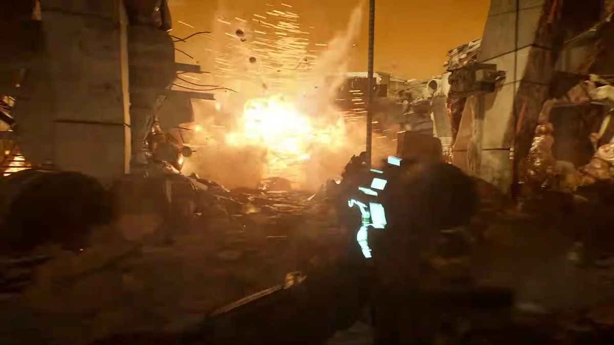 Fusil à impulsion Dead Space en pleine action dans le mode Marker Incursion de Battlefield 6