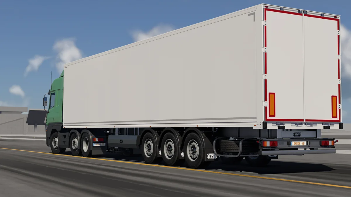 Camion Cherrier Percheron BeamNG