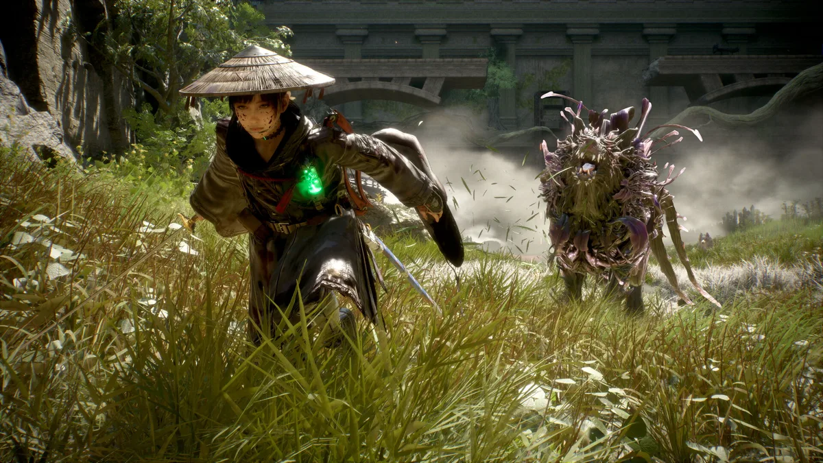 Combat au sabre et competences de Koo dans l action RPG Beast of Reincarnation sur PS5 Xbox Series et PC