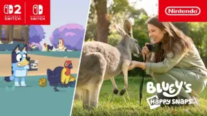 Bluey's Happy Snaps jeu aventure photo Nintendo Switch