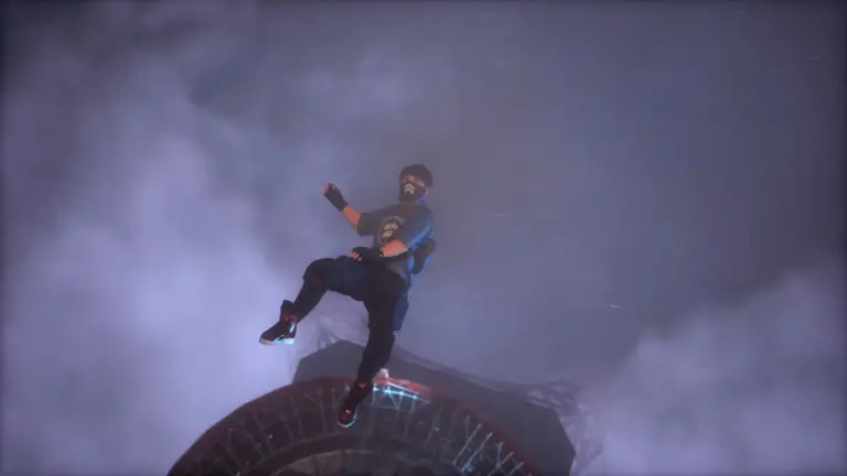 BrokenLore ASCEND saut au-dessus de la tour Elysium à Tokyo sur PS5 Xbox et PC
