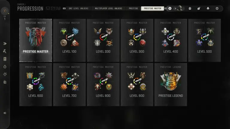 Personnalisation de lunette et position sur le rail dans l'armurerie de Call of Duty: Modern Warfare 4