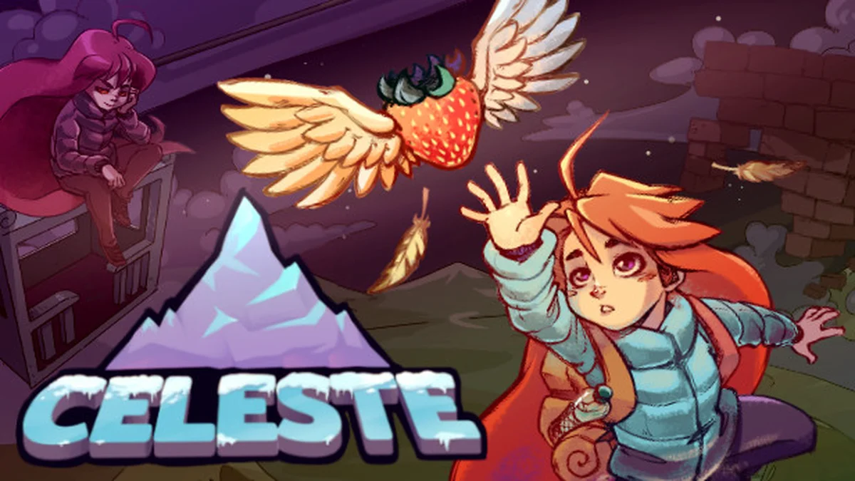 Illustration officielle de Celeste par Maddy Makes Games