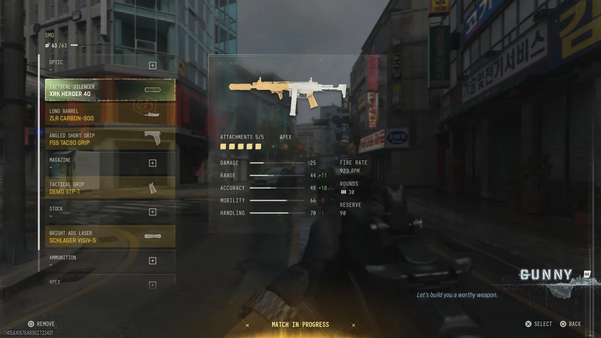 Meilleure classe ISO Nightshade SMG dans l'Armurerie de Call of Duty Modern Warfare 4