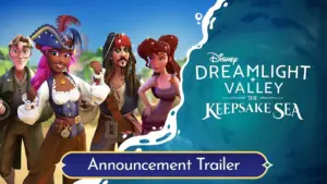 Disney Dreamlight Valley The Keepsake Sea key art officiel